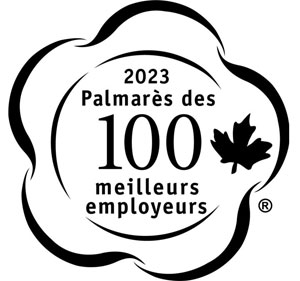 Canada's Top 100 Employers 2023 Logo